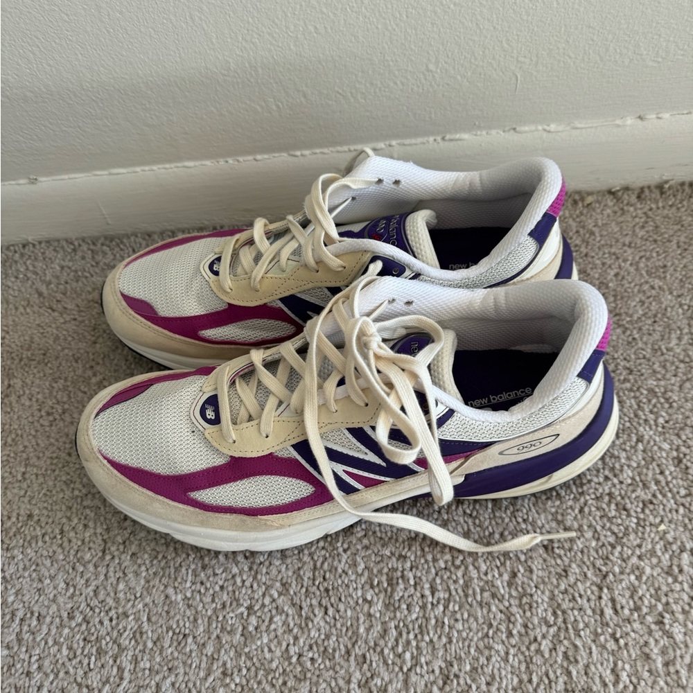 New Balance 990 Magenta Pop. Used but like new. Size 13. Last sale 120 on StockX